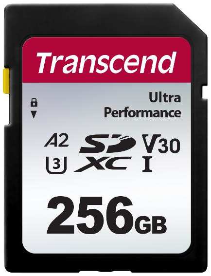 Карта памяти SDXC Transcend 256GB (TS256GSDC340S)