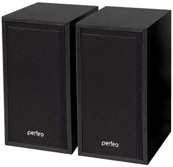 Колонки компьютерные 2.0 Perfeo Cabinet черные