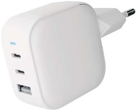 Сетевое зарядное устройство USB vlp G-Charge 65Вт 2 USB-С+USB-A белое