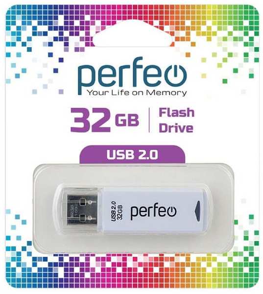 Флэш диск USB Perfeo C06 32GB PF-C06W032