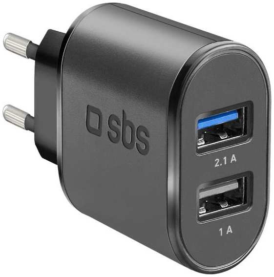 Сетевое зарядное устройство USB SBS TETR2USB21AFAST 37244620465