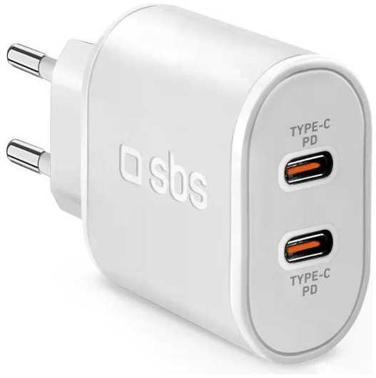 Сетевое зарядное устройство USB SBS TETRPD20CCW