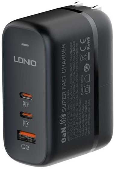 Сетевое зарядное устройство USB LDNIO Q366 черное