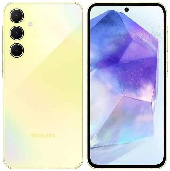 Смартфон Samsung Galaxy A55 5G 8/128GB Yellow 37244635334