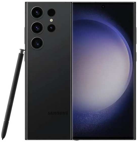 Смартфон Samsung Galaxy S23 Ultra 12/256GB Black 37244635647