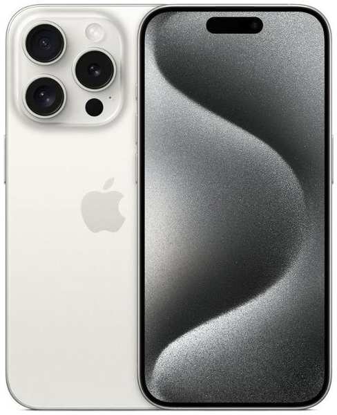 Смартфон Apple iPhone 15 Pro 256GB Dual Sim White Titanium 37244641893