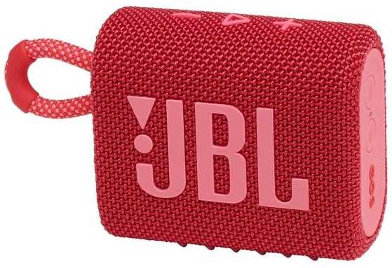 Беспроводная акустика JBL Go 3 Red 37244645703