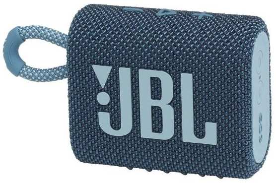 Беспроводная акустика JBL Go 3 Blue 37244645709