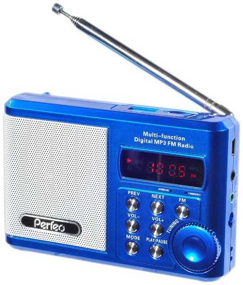 Радиоприемник Perfeo Sound Ranger синий (PF_3183) 37244649015