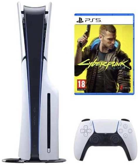 Игровая консоль Sony PlayStation 5 Slim 1TB с дисководом + Cyberpunk 2077 37244656695