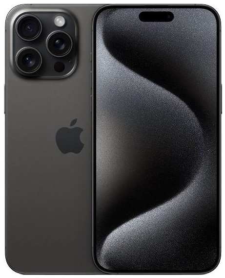 Смартфон Apple iPhone 15 Pro Max 256GB nanoSim/eSim Black Titanium 37244664903