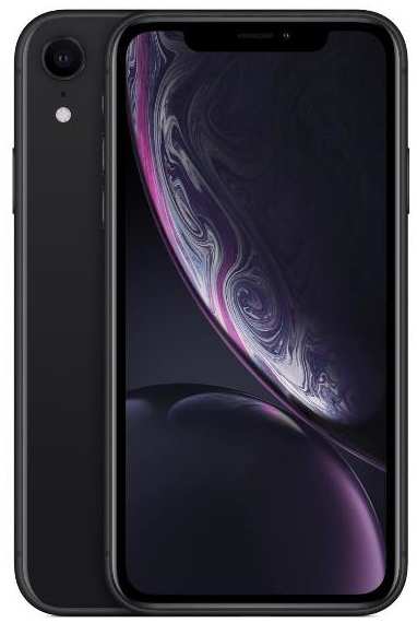 Смартфон Apple iPhone XR 64GB nanoSim/eSim Black 37244665335