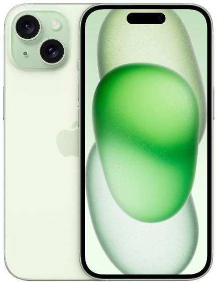 Смартфон Apple Смартфон Apple iPhone 15 128GB nanoSim/eSim Green 37244668682