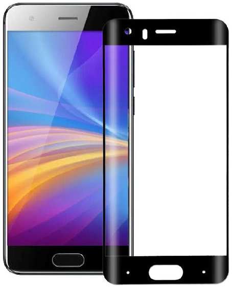 Защитное стекло для смартфона Perfeo для Huawei Honor 9 черный Full Screen&Glue Компле