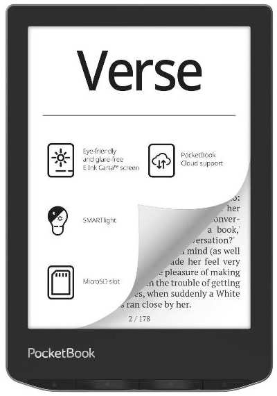 Электронная книга PocketBook 629 Verse Mist