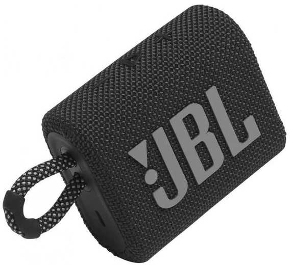 Беспроводная акустика JBL GO 3 Black 37244673858