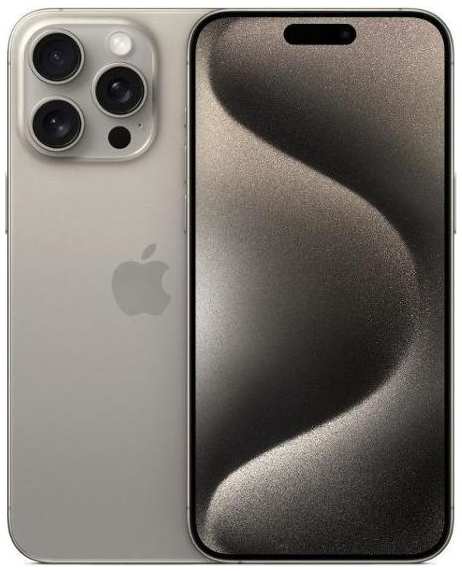 Смартфон Apple iPhone 15 Pro Max 256GB nanoSim/eSim Natural Titanium 37244675792
