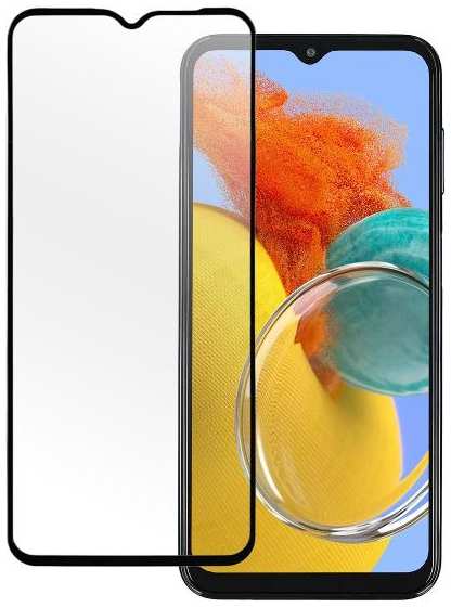 Защитное стекло для смартфона Pero Full Glue Samsung M14 черное