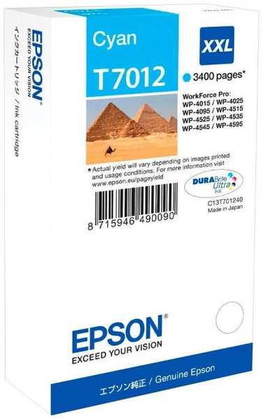 Картридж для струйного принтера Epson C13T70124010 (C13T70124010)