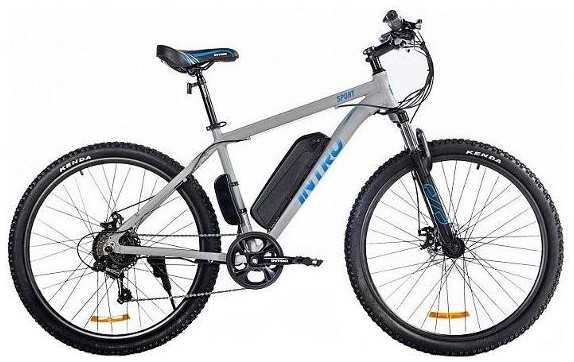 Электрический велосипед Intro Sport Gray/ Blue 37244697420