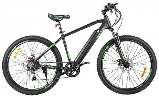 Электрический велосипед Eltreco XT 600 Pro Black/Green 37244697754