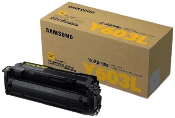 Картридж для лазерного принтера Samsung CLT-Y603L (SV253A)