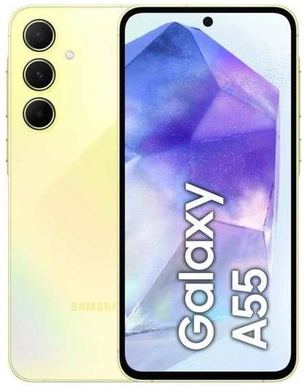 Смартфон Samsung Galaxy A55 8/128GB Желтый 37244700350