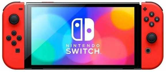 Игровая консоль Nintendo Switch Nintendo Switch OLED 64GB Mario Red Edition 37244703440