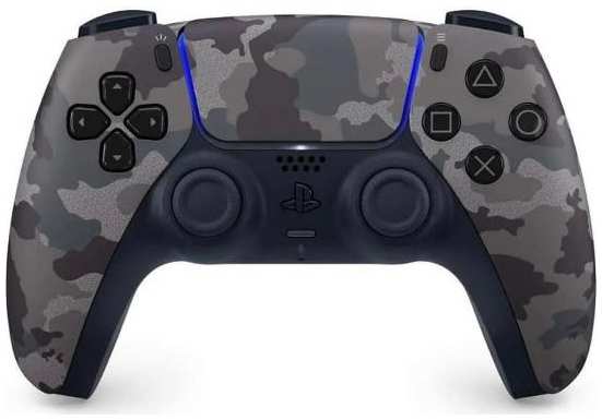 Геймпад для PS5 Sony DualSense Gray Camouflage 37244703635