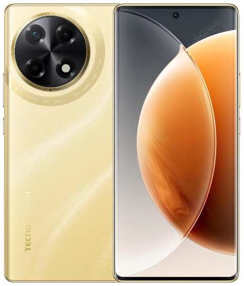 Смартфон Tecno CAMON 30S 8/128GB Dawn Gold 37244703678