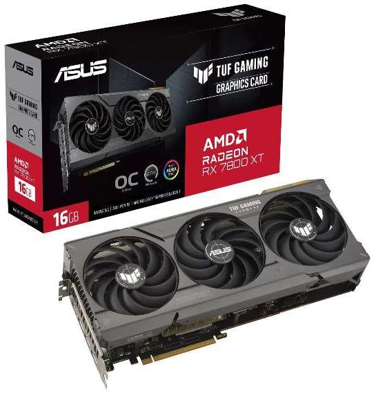 Видеокарта ASUS 90YV0JJ0-M0NA00 TUF-RX7800XT-O16GGAMIN 37244707032