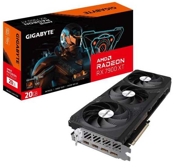 Видеокарта GIGABYTE RX7900XT GAMING OC 20GB GDDR6 320-bit HDMIx2 DPx2 37244707112