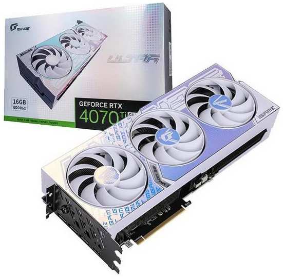 Видеокарта Colorful RTX4070Ti SUPER iGame Ultra W OC-V 16GB GDDR6X 25