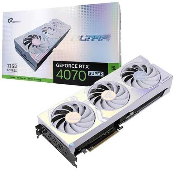 Видеокарта Colorful RTX4070 SUPER iGame Ultra W OC-V 12GB GDDR6X 192b