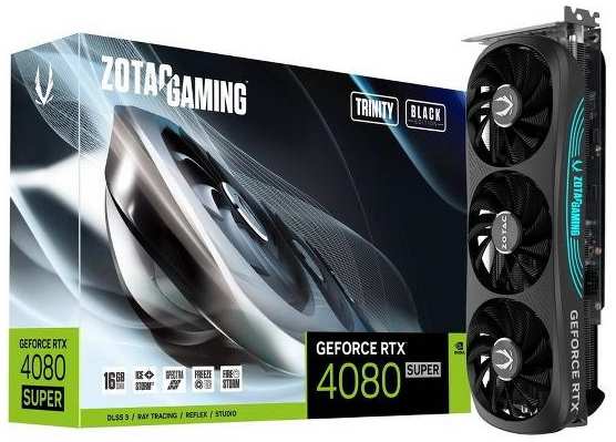 Видеокарта Zotac RTX4080 SUPER TRINITY ED 16GB GDDR6X 256bit