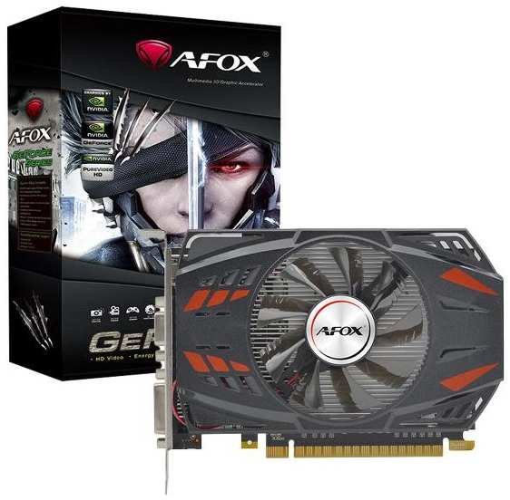 Видеокарта AFOX GT740 2GB GDDR5 128-bit DVI HDMI VGA ATX 1FAN RTL 37244707361