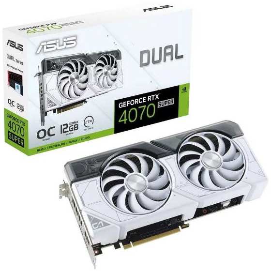 Видеокарта ASUS DUAL-RTX4070S-O12GWHITE 37244708404