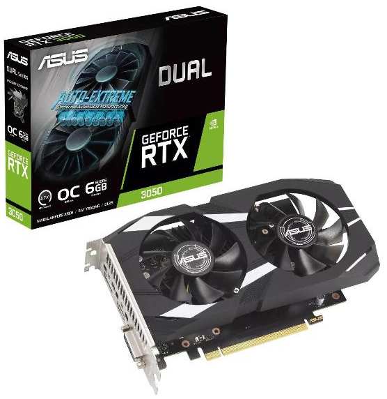 Видеокарта ASUS DUAL-RTX3050-O6G 37244708408