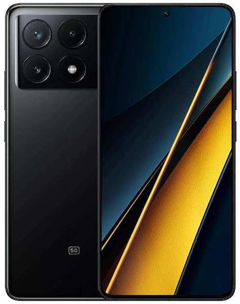 Смартфон POCO X6 Pro 5G 12/512GB Black 37244709491