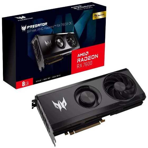 Видеокарта Acer Predator BiFrost RX7600 8G OC DP.Z36WW.P02 37244709498