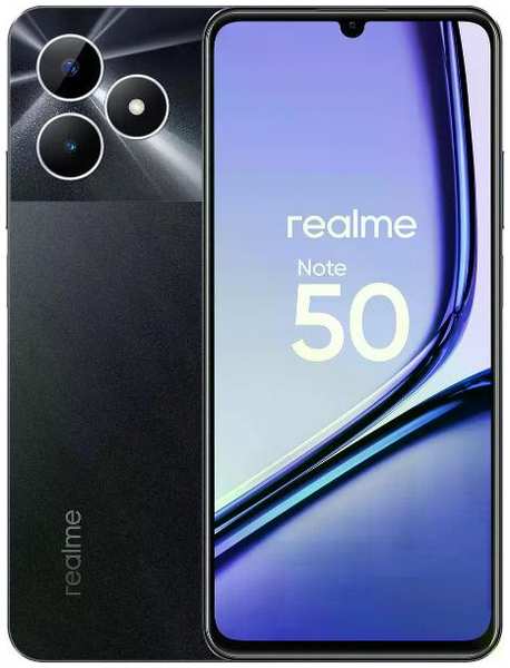 Смартфон realme Note 50 4/128GB Черный 37244709539