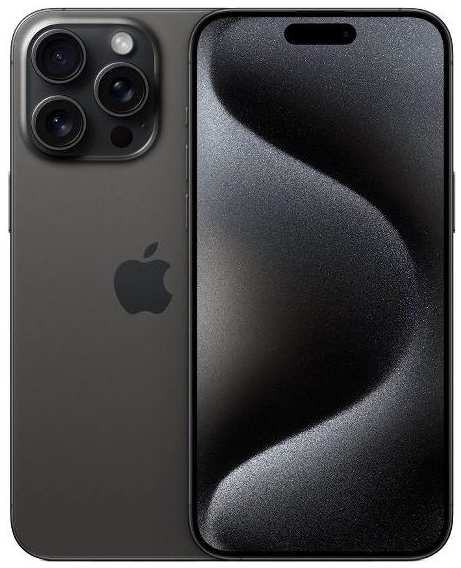 Смартфон Apple iPhone 15 Pro Max 256GB nanoSim/eSim Black Titani 37244709697