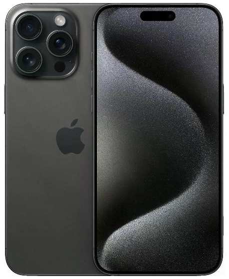 Смартфон Apple iPhone 15 Pro Max 256GB nanosim/eSim Black Titani 37244710038