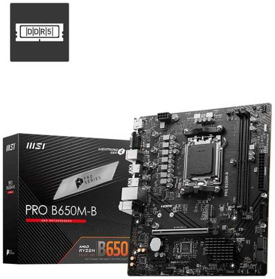 Материнская плата MSI PRO B650M-B 37244718218