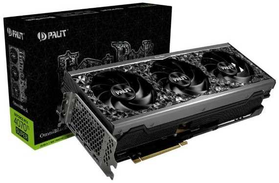 Видеокарта Palit NVIDIA GeForce RTX 4070 Ti Super GameRock OmniBla