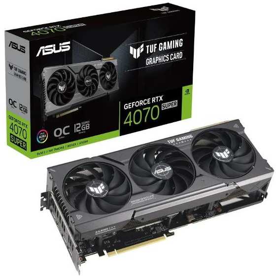 Видеокарта ASUS GeForce RTX 4070 TUF Gaming OC Edition (TUF-RTX40