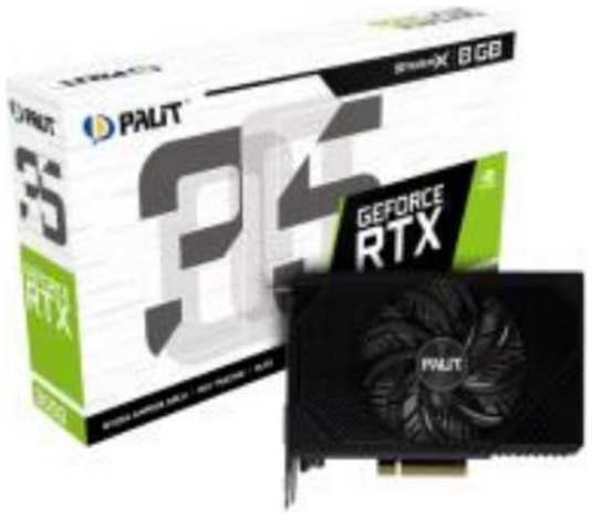Видеокарта Palit GeForce RTX 3050 StormX V1 8Gb (NE63050018P1-1070F V1)