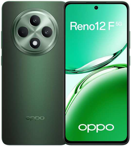 Смартфон OPPO Reno 12F 8/256GB Olive Green 37244729078