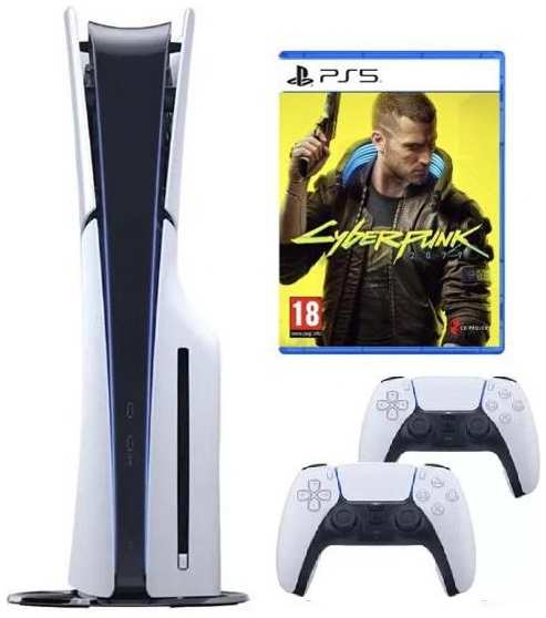 Игровая консоль Sony PlayStation 5 Slim 1TB с дисководом + Cyberpunk 2 37244730097