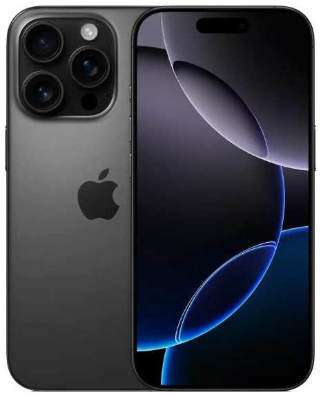 Смартфон Apple iPhone 16 Pro 256GB nanoSim/eSim Black Titanium 37244732832